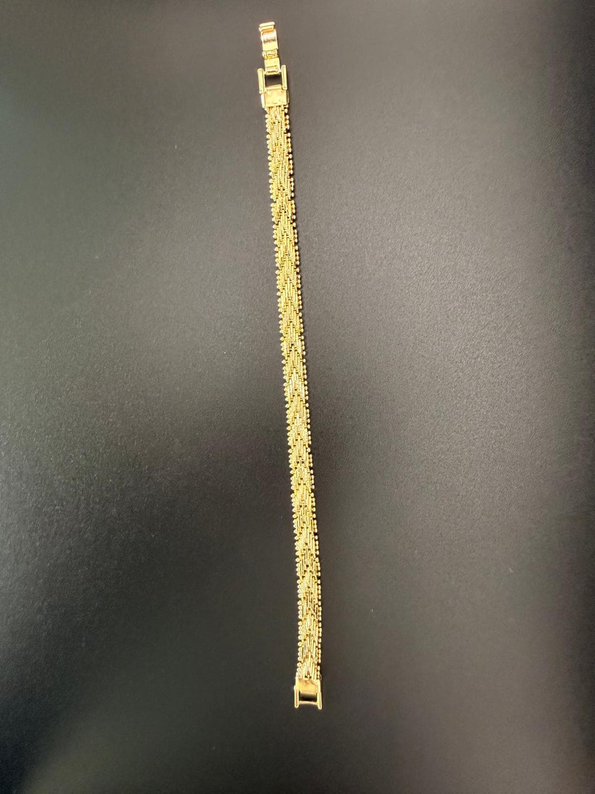 Gilded Mesh / Çelik İtalyan Hasır Örgü Bileklik — 2