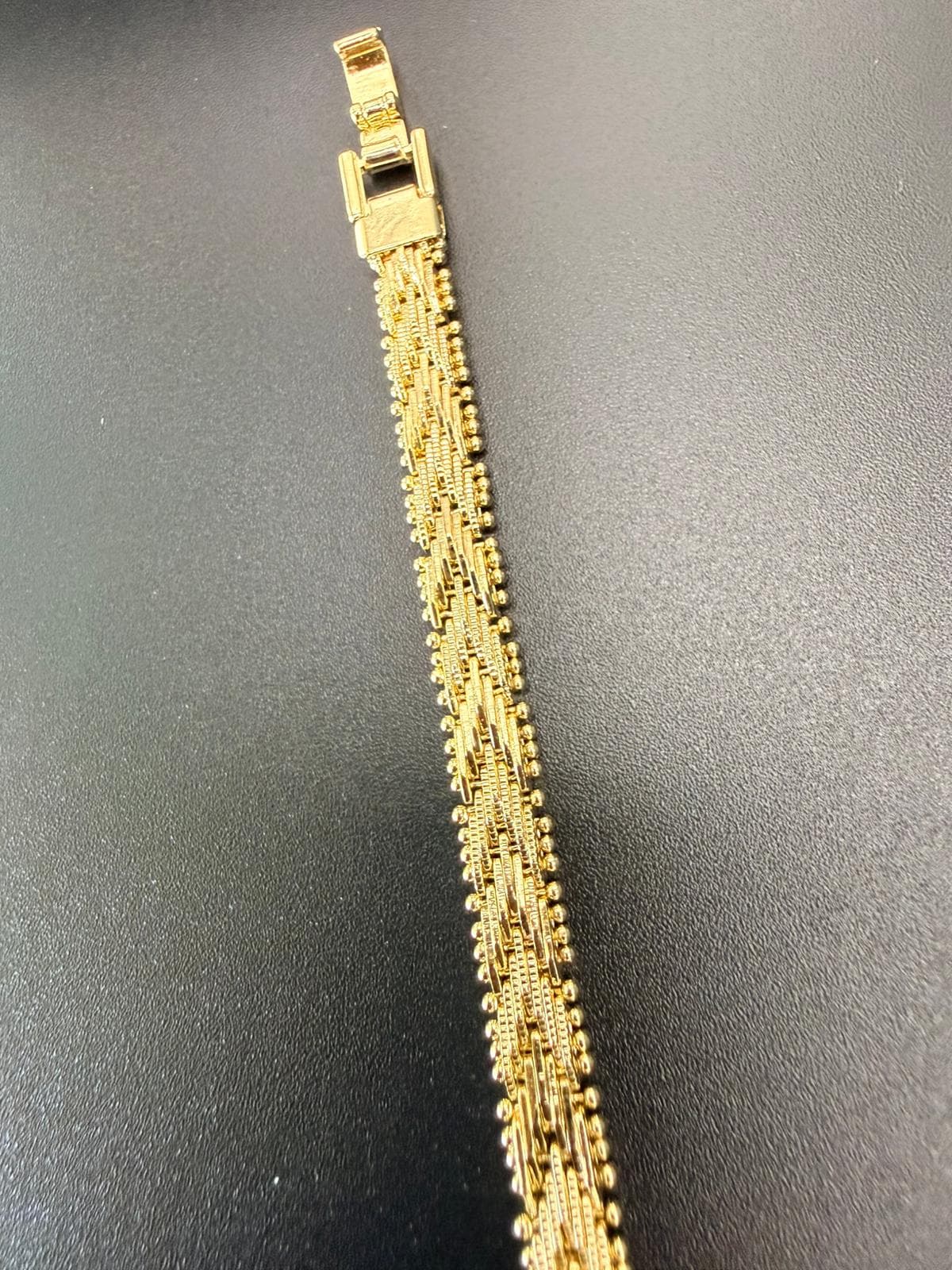 Gilded Mesh / Çelik İtalyan Hasır Örgü Bileklik — 3