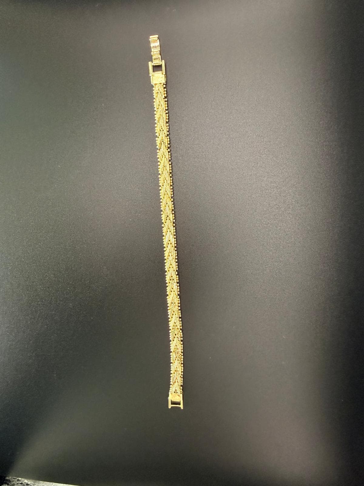 Gilded Mesh / Çelik İtalyan Hasır Örgü Bileklik — 4